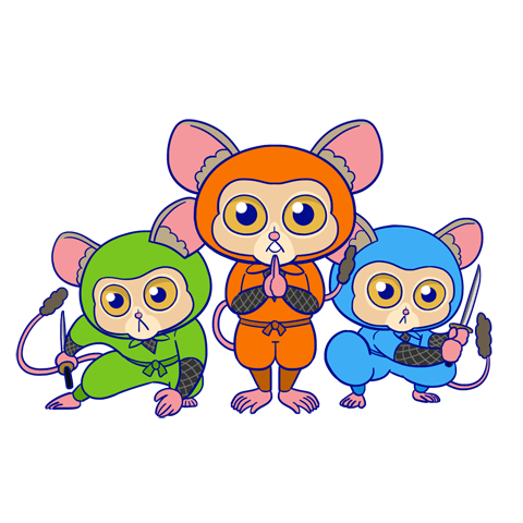 スラメガ三兄弟のキャラクター画像