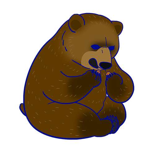 ヒグマのキャラクター画像
